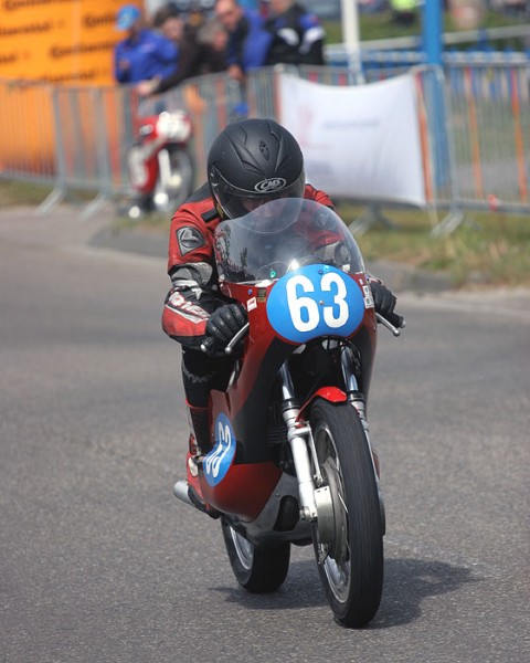 Michel du Maine
Michel du Maine on his Riemanoc at the classic races in Wolvega 6th of may 2007 ( photo www.michellehamstra.nl )
