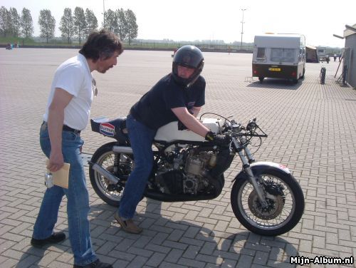 Karel Hubben in Assen op 1.Mei! Foto: Jos Debets
