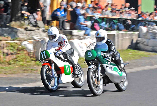 Ludy Beumer Yamaha 250, Heinz Rosner MZ
Sonderlauf Ferry Brouwer
