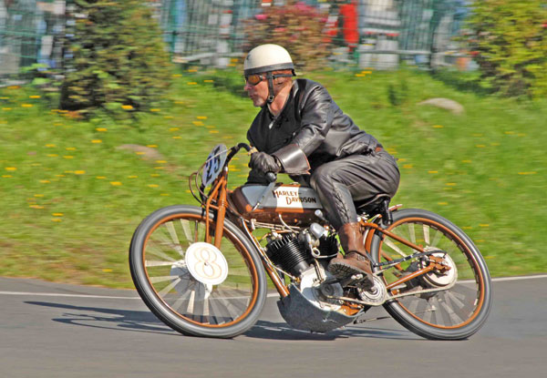 Thomas Bund, Harley Davidson, 1000ccm, Bj.1920
