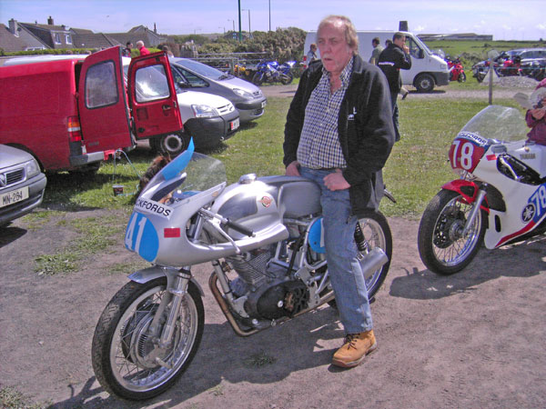 Southern ‘100'
Larry Devlin 349 Ducati 
