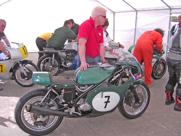Southern ‘100'
Dave Madsen-Mygdal 750 Triumph Trident 
