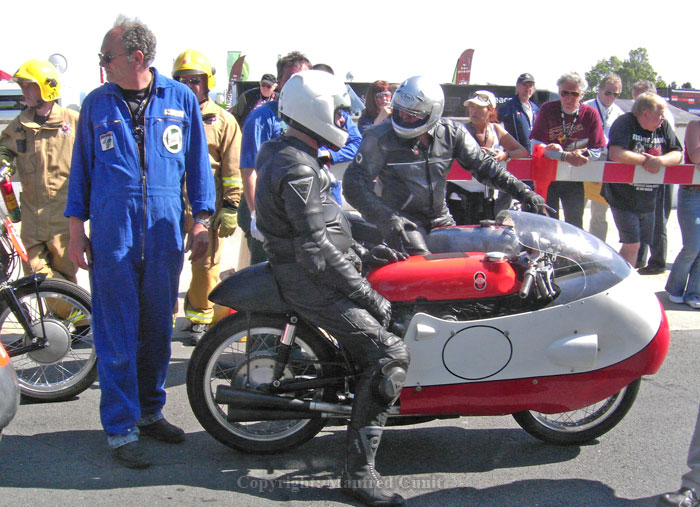 TT Lap of Honour
Willi Marewski - Gilera
