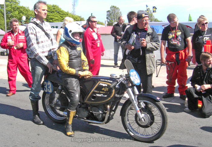 TT Lap of Honour
Rod Coleman - AJS
