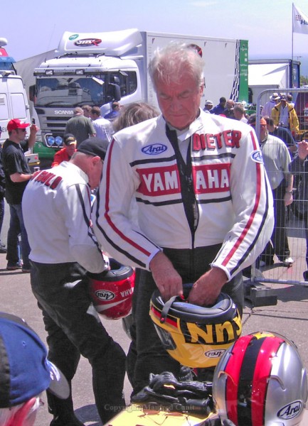 TT Lap of Honour
Doppelweltmeister Dieter Braun
