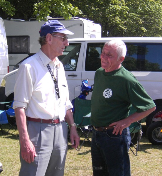 Fahrerlager
Karl Schleuter + Heinz Rosner
