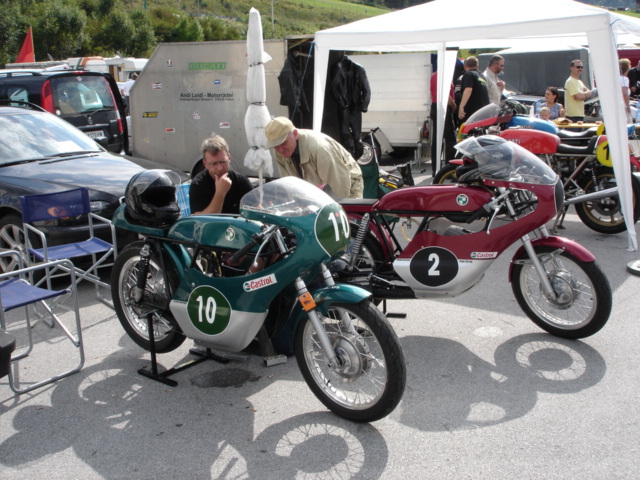 Puch-Bultaco 250 HPS und Puch 125 RS vom Team Plank
