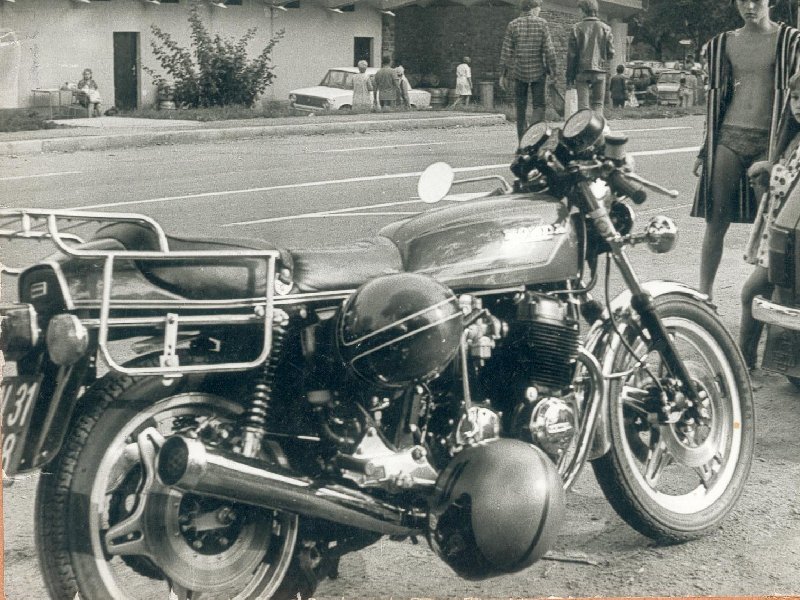 CB 750 F2, Foto von 1979
