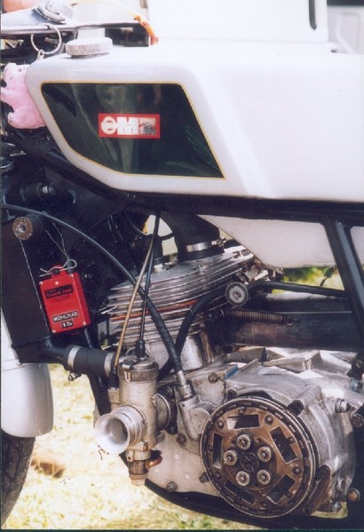 MZ-RE 350-Motor
