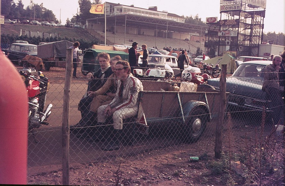 Zolder Belgium +/-1970
Jan Verstegen, Harry van Dijk, Jan Wagemakers 
