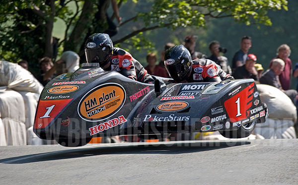 Dave Molyneux / Rick Long - two time Sidecar Race  Winner
