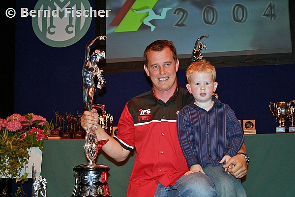 Isle of Man TT 2004
John McGuinness and his Son
