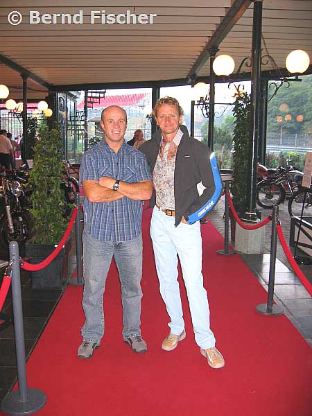 Bikers' Classics 2004
Randy Mamola & Kevin Schwantz 
