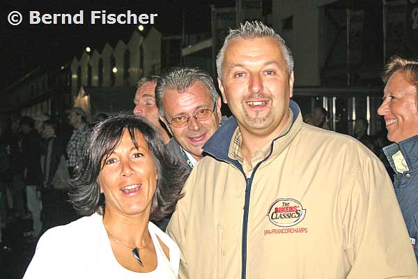 Bikers' Classics 2004
Christian Jupsin und Gattin (Veranstalter Bikers`Classics)
