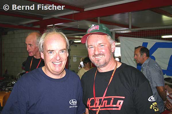 Bikers' Classics 2004
Chas Mortimer + Buchautor Tim Hannah
