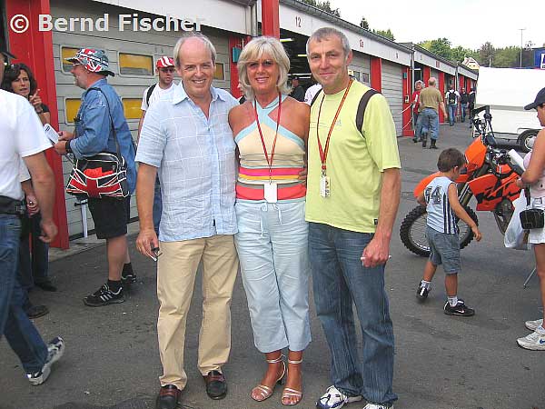 Bikers' Classics 2004
Chas Mortimer und Gattin, B.F.
