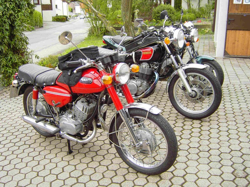Alles Yamaha: 70ger-> R3  80ger-> SR 500  heute-> XJ 600 N
