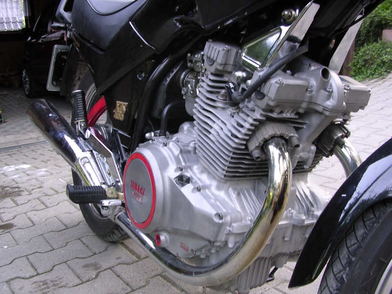 XS400 dohc 12E  Umbau
