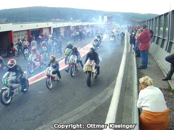 Vorstart GP-Parade
