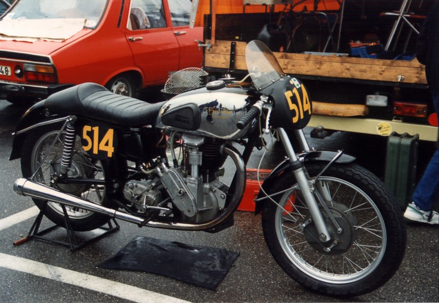 Exelsior Manxman 350
Eine Manxman beim Jan Wellem Pokal ´90 
