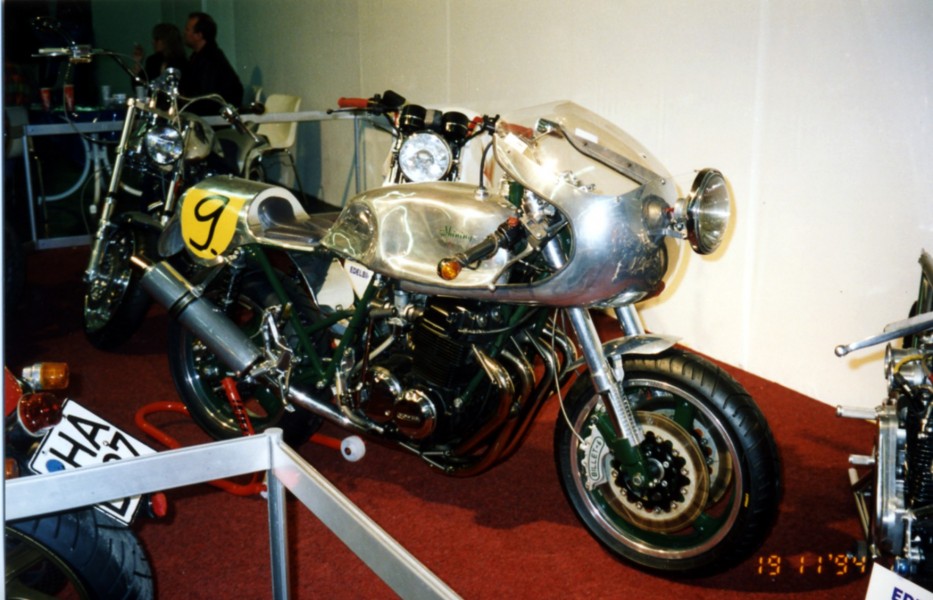 Honda 750 SOHC endurance racer 
gesehen auf der Motor Schow Essen 1994
