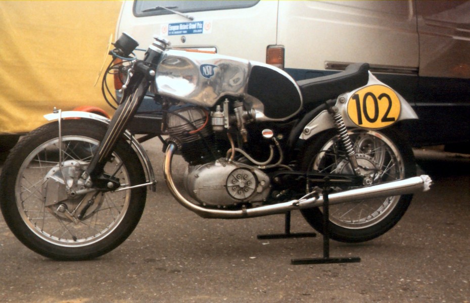 NSU 250 -
eine sportmax beim Zolder HGP ´84
