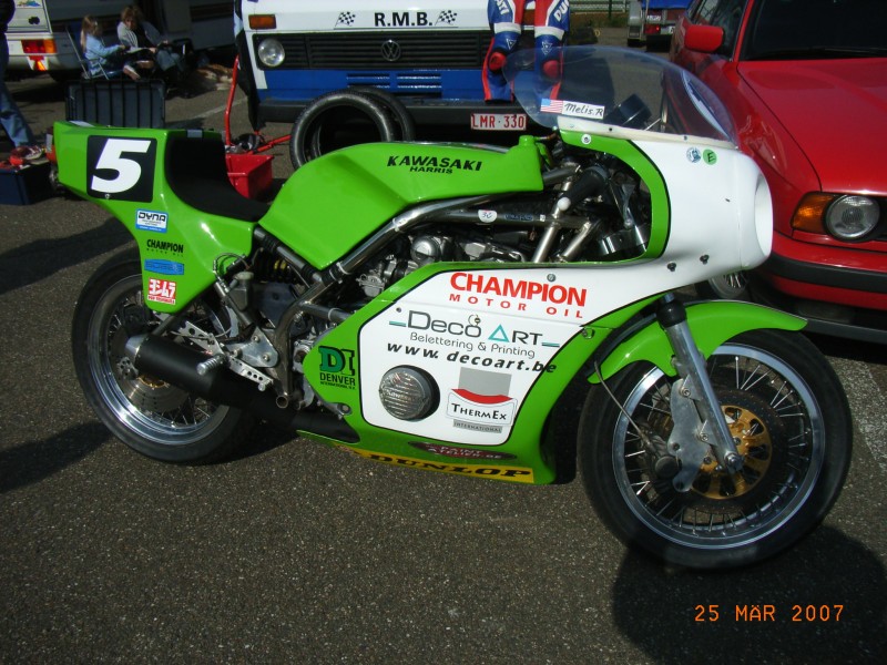 Harris Kawasaki endurance racer
