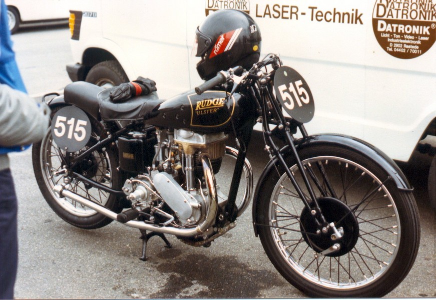 Rudge Ulster
Gesehen beim Jan Wellem Pokal ´86
