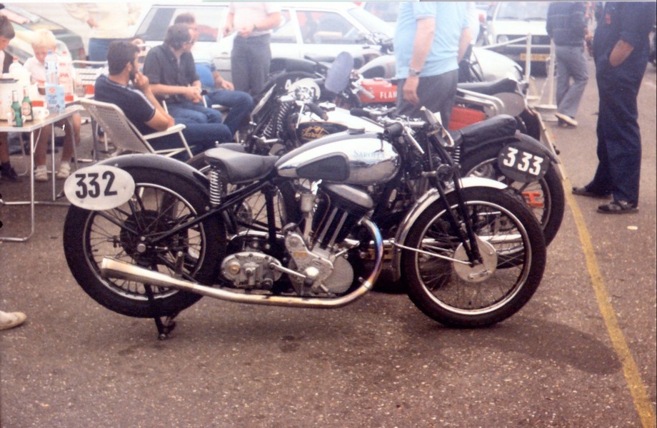 Sarolea 600 culbuté racer
Diese Sarolea renner für mit beim Zolder HGP ´85.
