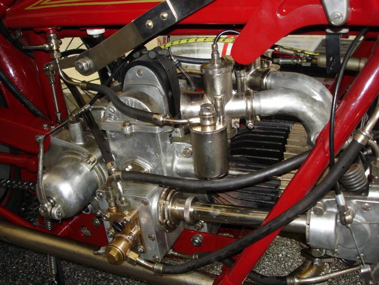 Guzzi Twin Carb Engine
