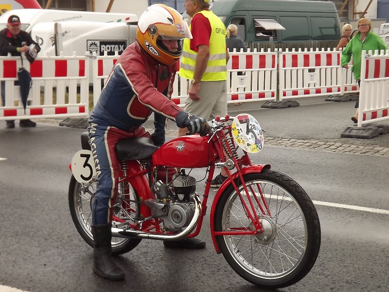 MV Agusta am Vorstart
