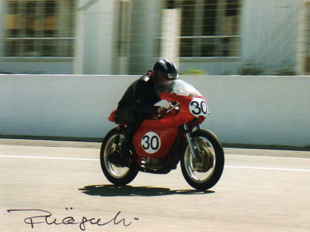 Peter Nägeli am Grand Prix Historique de Provence Circuit Paul Ricard
Ducati 500ccm
