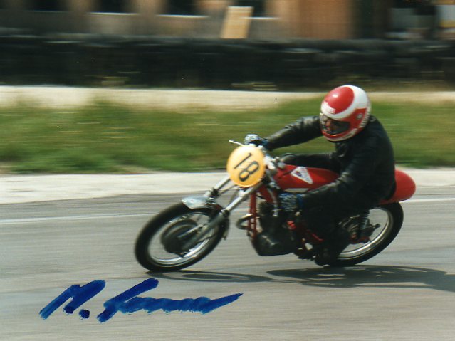 Marcel Senn auf Moto Morini Curselino 50cc 1985
