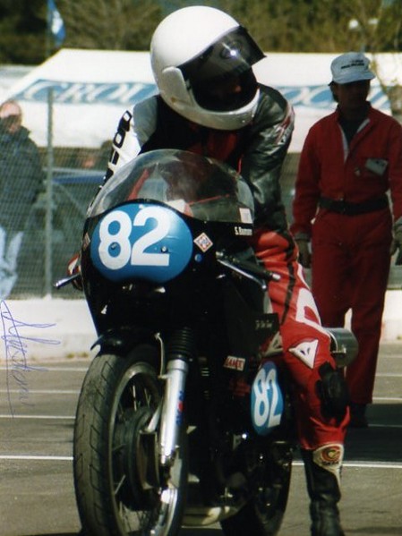 Sebastiano Mascheroni am Start in Paul Ricard 1994
