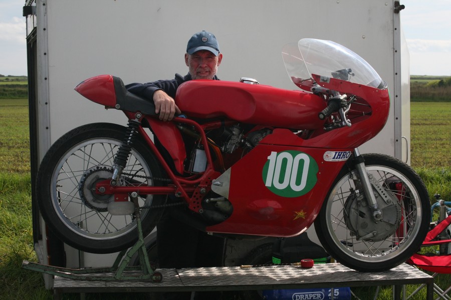Roger "ROKA" Birkenhead , 250 Ducati, Pre TT-Classics 2006
