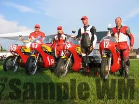 Honda Lorenz Cup in Schleiz 2007
Siegreich vom ersten bis dritten Platz für das Maico Racing Team LE

