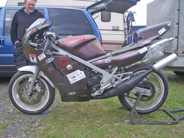 Die RD 500 von Nicolai Gerdts aus Hollen.
