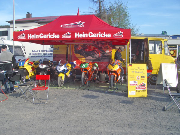 Das DaKa-Pa Racing Team, sozusagen die Local Heroes drehten richtig toll auf und machten immer einen lustigen Eindruck.
