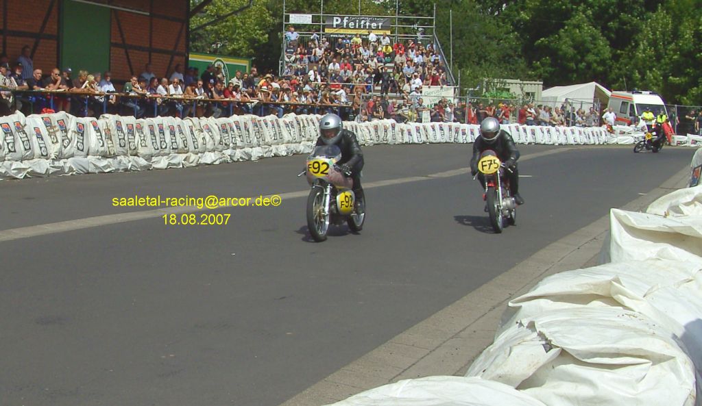Motobi - M. Schirmer u. Moto Morini - P. Bullinger
