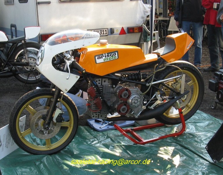 Arisco 250 von Peter Ketelsen, interessantes Fahrzeug, aber doch irgendwie krank.
