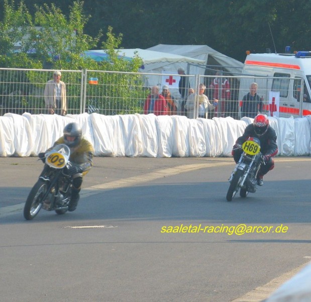 Klaus Horn-BMW und Udo Neubauer-Honda
