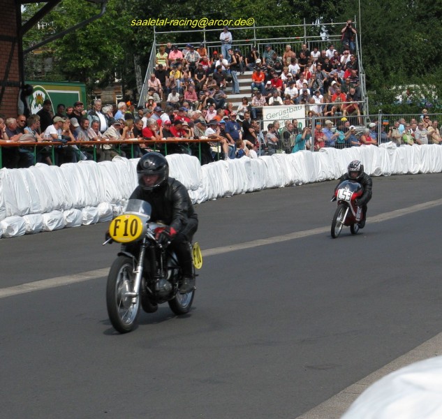 Reinhard Müller - Bultaco und Marco Funk - Kreidler
