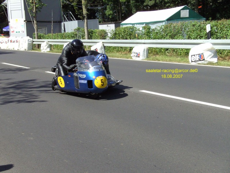 Sonderlauf - Gespanne Triumph / Weslake von Lauer / Schultheis
