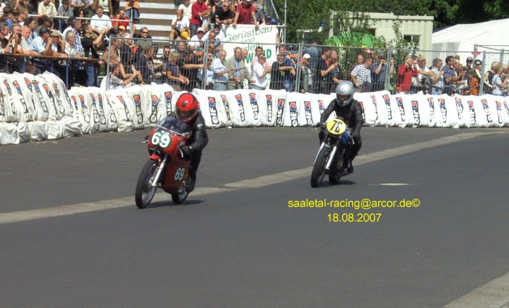 Sonderlauf - Maico RS - H. Krug u. Münch RS 500 - G. Weist (?)
