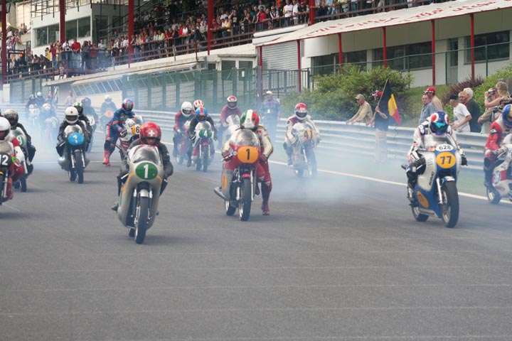 Depart Cat. GP Classi's Biker Francorchamps 2005
