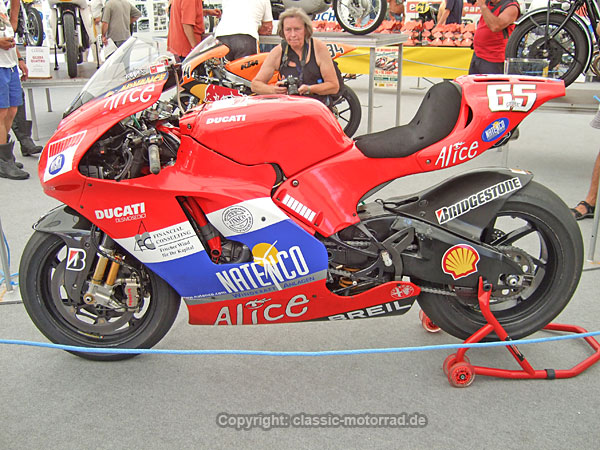 Ducati Desmosedici, Bj. 2002, Fahrer Ralf Waldmann
