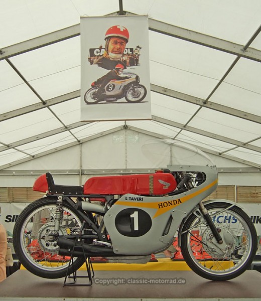 Honda RC 161, 5 Zylinder, 125ccm, Bj.66 von Luigi Taveri
