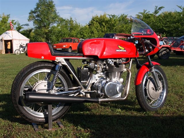 Honda Cb 450 1973 Aquaqund Racing Team

