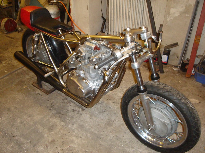 Honda Cb 450 1973 Aquaqund Racing Team
