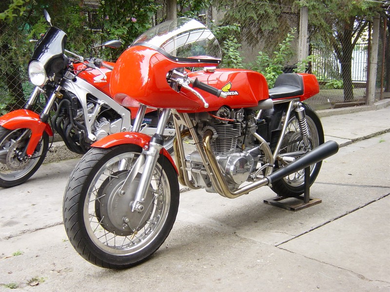 Honda Cb 450 1973 Aquaqund Racing Team Hungary
